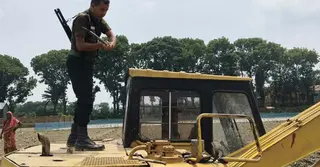 মানিকগঞ্জে অবৈধ মাটিকাটা রোধে অভিযান